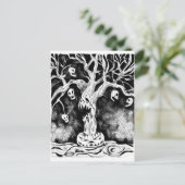 Carte Postale Halloween (Debout devant)