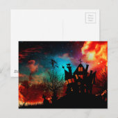 Carte Postale Halloween (Devant / Derrière)