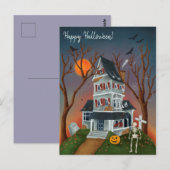Carte Postale Halloween (Devant / Derrière)