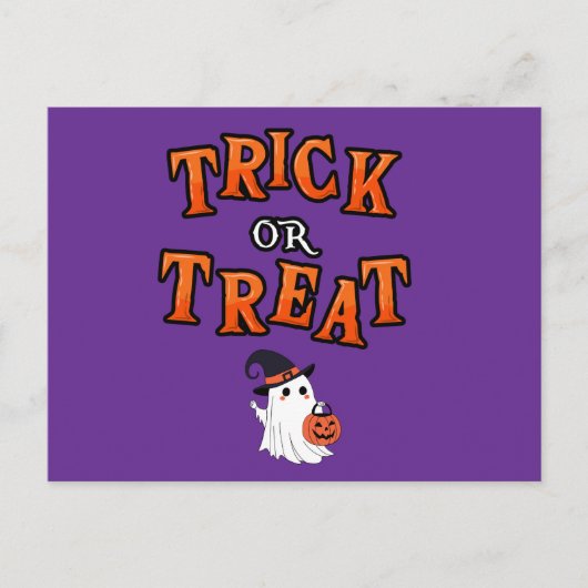 Carte postale Halloween (Devant)