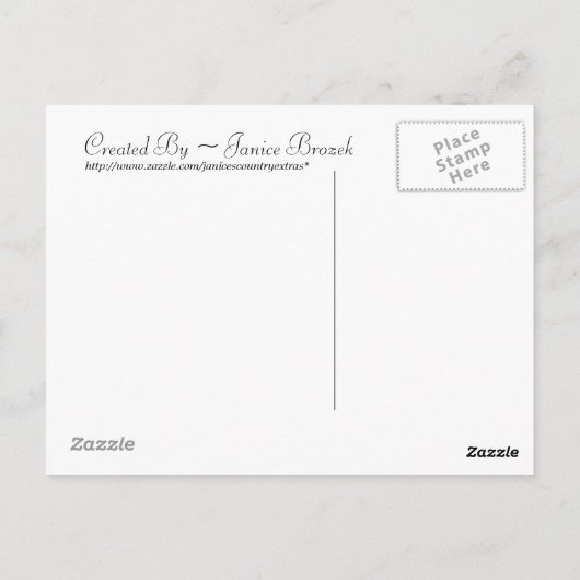 Carte postale Halloween (Dos)