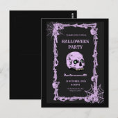 Carte postale Halloween (Devant / Derrière)