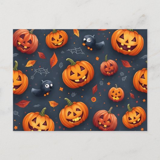 Carte postale Halloween (Devant)