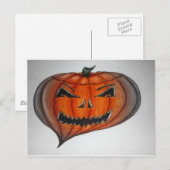 Carte Postale Halloween (Devant / Derrière)