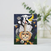 Carte Postale Halloween (Debout devant)