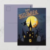 Carte Postale Halloween (Devant / Derrière)