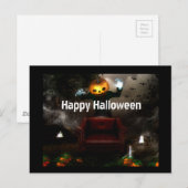 Carte Postale Halloween (Devant / Derrière)