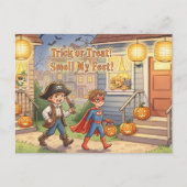 Carte postale Halloween (Devant)