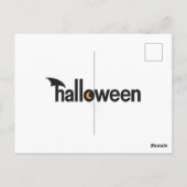 Carte Postale Halloween (Dos)