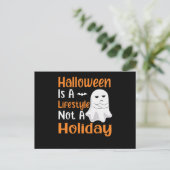 Carte Postale Halloween (Debout devant)