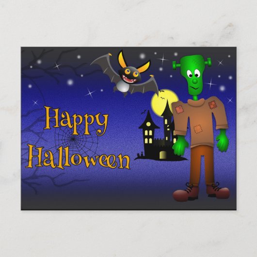 Carte Postale Halloween (Devant)