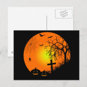Carte Postale Halloween (Devant / Derrière)