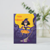 Carte Postale Halloween (Debout devant)