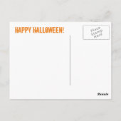Carte postale Halloween (Dos)
