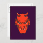 Carte Postale Halloween (Devant / Derrière)