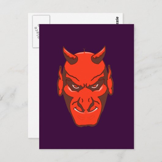 Carte Postale Halloween (Devant / Derrière)