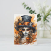 Carte Postale Halloween (Debout devant)