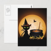 Carte Postale Halloween (Devant / Derrière)
