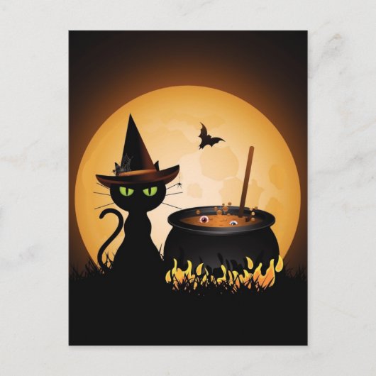 Carte Postale Halloween (Devant)