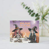 Carte postale Halloween (Debout devant)