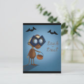 Carte postale Halloween (Debout devant)