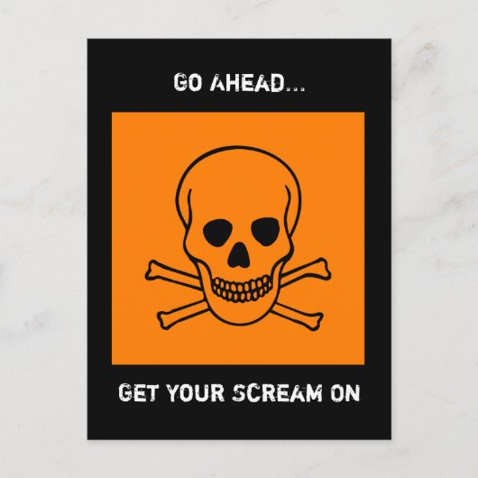 Carte postale Halloween (Devant)