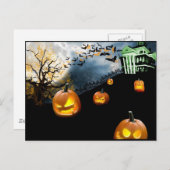 Carte Postale Halloween (Devant / Derrière)