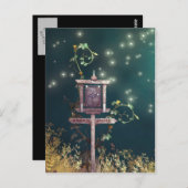 Carte postale Halloween (Devant / Derrière)