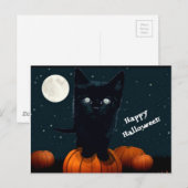 Carte Postale Halloween (Devant / Derrière)