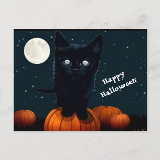 Carte Postale Halloween (Devant)