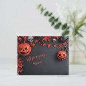 Carte Postale Halloween (Debout devant)