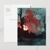 Carte Postale Halloween (Devant / Derrière)