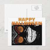Carte Postale Halloween (Devant / Derrière)