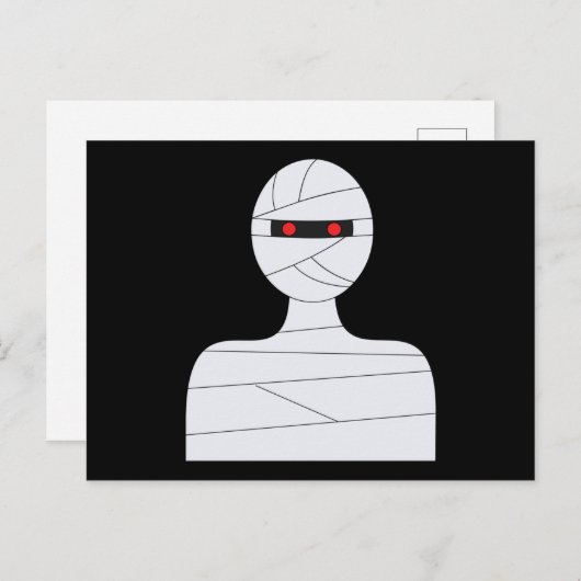 Carte Postale Halloween (Devant / Derrière)