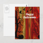 Carte Postale Halloween (Devant / Derrière)