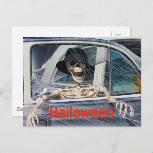 Carte Postale Halloween (Devant / Derrière)