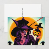 Carte Postale Halloween (Devant / Derrière)