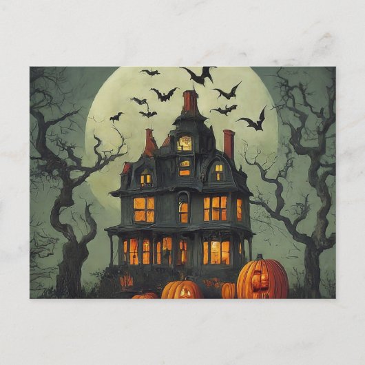 Carte postale Halloween (Devant)