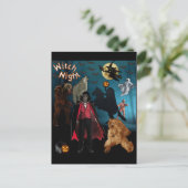 Carte Postale Halloween (Debout devant)