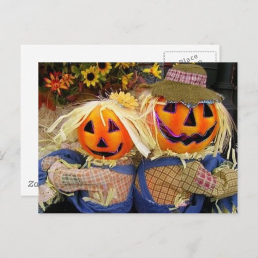 Carte Postale halloween (Devant / Derrière)