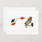 Carte postale Halloween (Devant / Derrière)