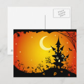 Carte Postale Halloween (Devant / Derrière)