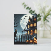 Carte Postale Halloween (Debout devant)