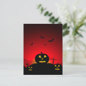 Carte Postale Halloween (Debout devant)