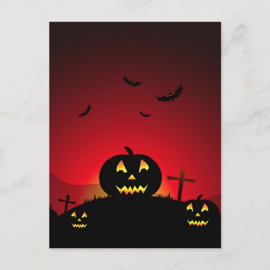 Carte Postale Halloween (Devant)