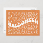 Carte Postale Halloween (Devant / Derrière)