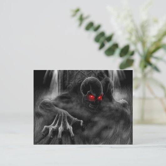 Carte Postale Halloween (Debout devant)