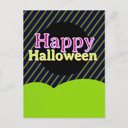 Carte postale Halloween (Devant)