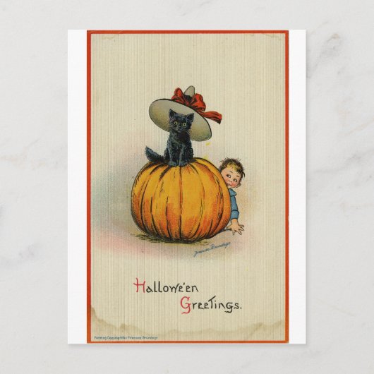 Carte postale Halloween (Devant)