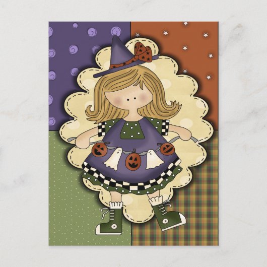 Carte postale Halloween (Devant)